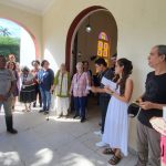 Fe y ecología se unen en la capilla del seminario.
